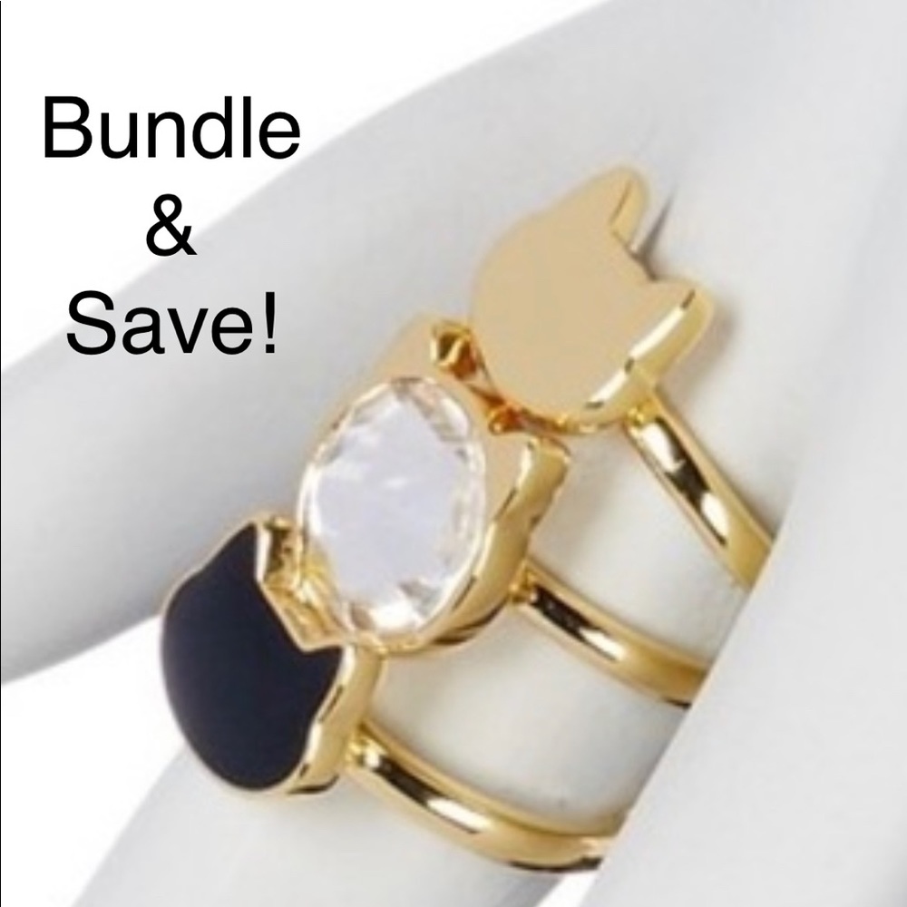 Meow! Covet Show Me Your Kitties Ring Set